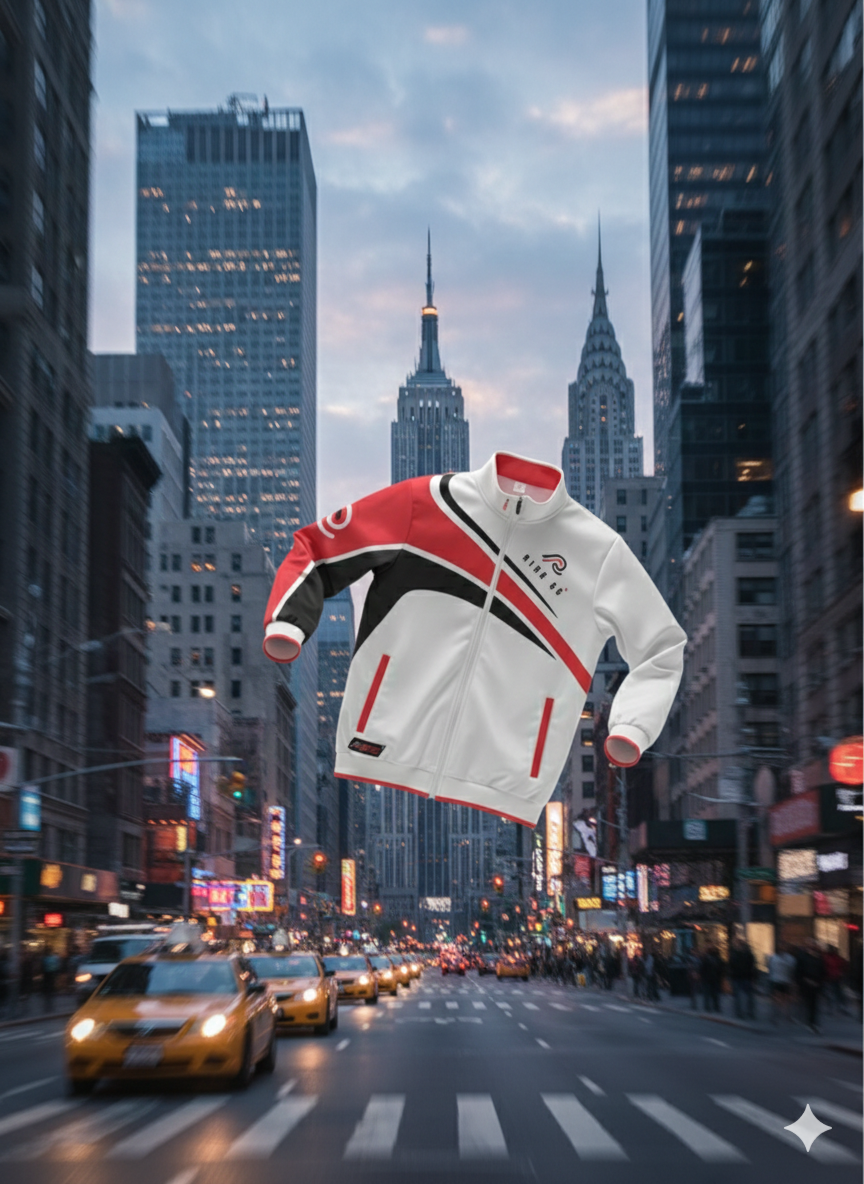 The R66 STAR JACKET - RED