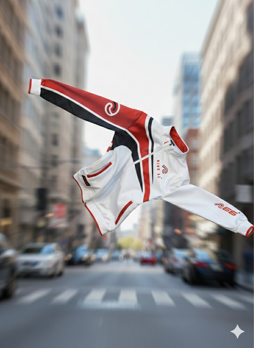 The R66 STAR JACKET - RED